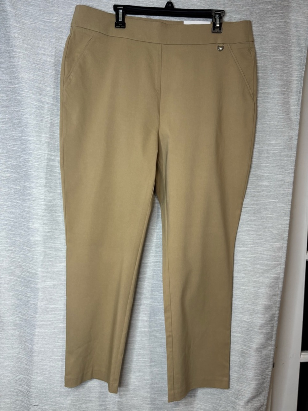 Rafaella Slim Ankle Pants - Camel Tan